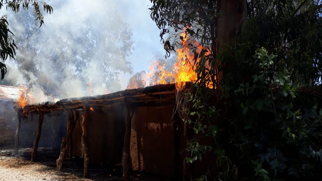 Incendios: uno en Sierra de las Ánimas y otro en Pueblo Gaucho