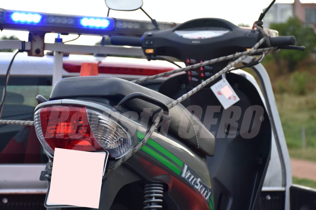 56 motos incautadas en 24 horas