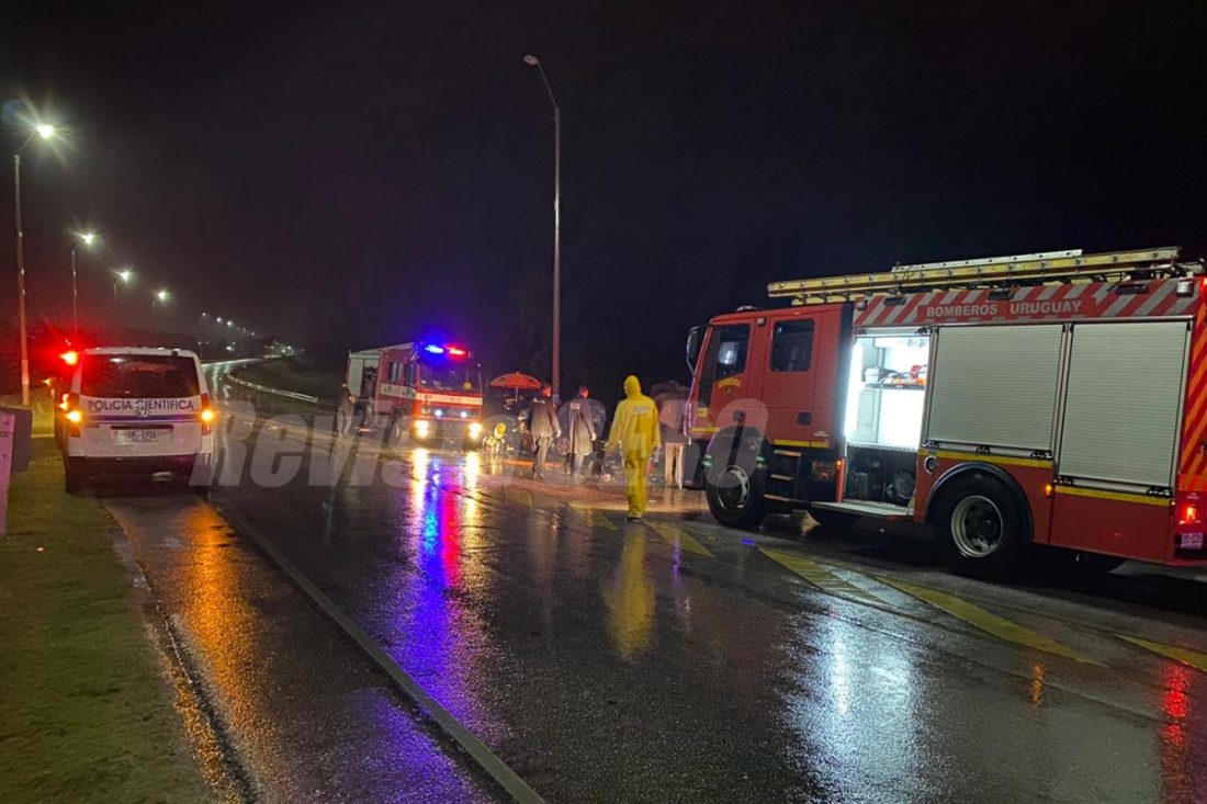 Tragedia en San Carlos: cinco personas fallecieron en un siniestro de tránsito esta madrugada