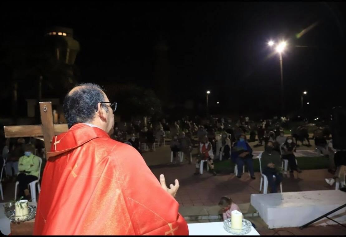 CECOED exhortó a responsable de la Iglesia la Candelaria que próximos oficios religiosos se realicen dentro y respetando aforos