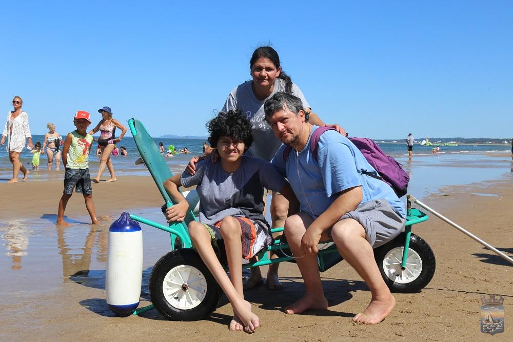 Joven usuario de Playa Accesible lamentó que vándalos incendiaran el único lugar con estas características