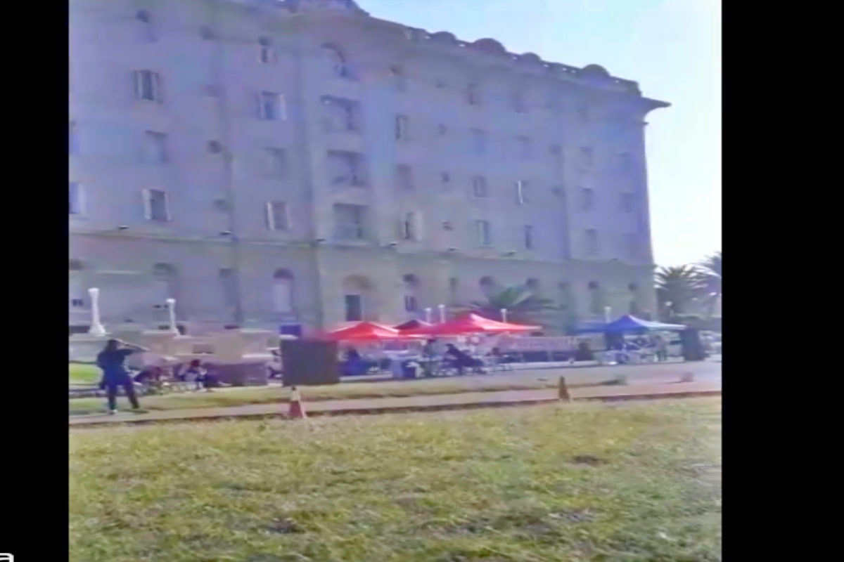 VIDEO: así se prepara el primer día de filmación en Piriápolis de la serie El Presidente