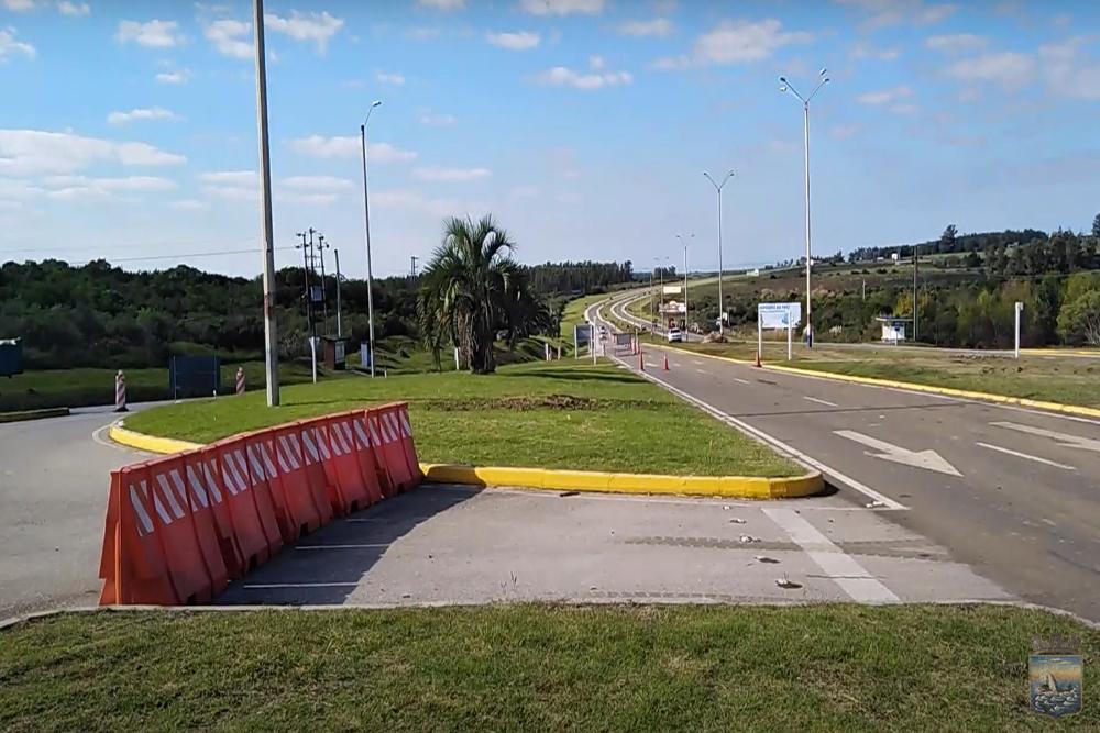 Solicitan circular con precaución debido a las obras en cruce de rutas Interbalnearia y 37