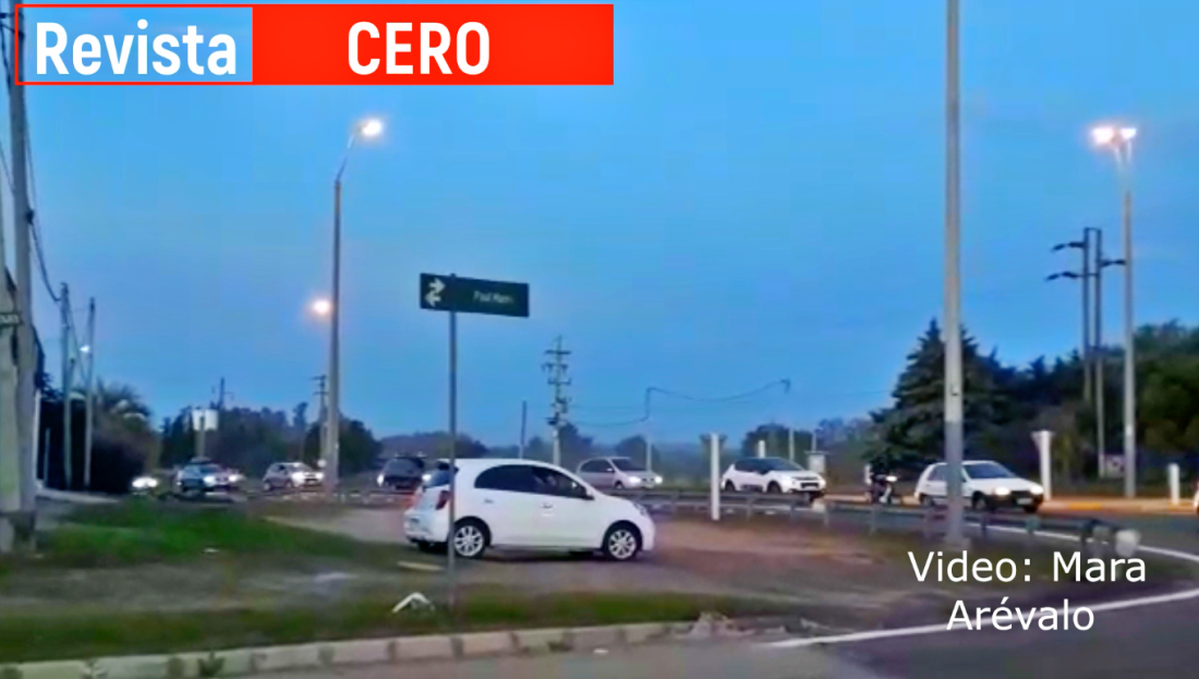 VIDEO: Policía Caminera tuvo que intervenir en la Interbalnearia ante masivo retorno de vehículos