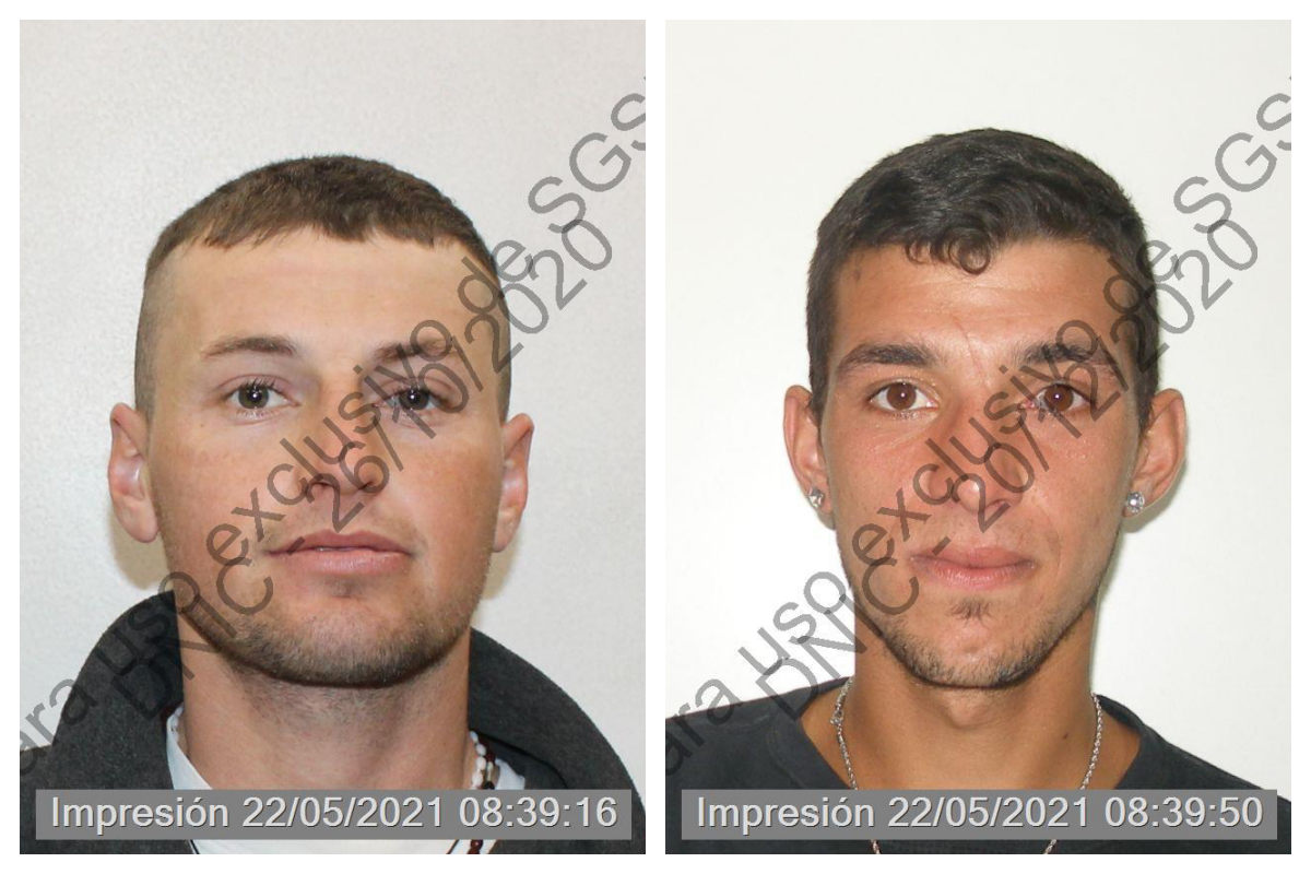 Formalizaron a dos hombres. Los descubrieron durmiendo en la calle con la frazada robada