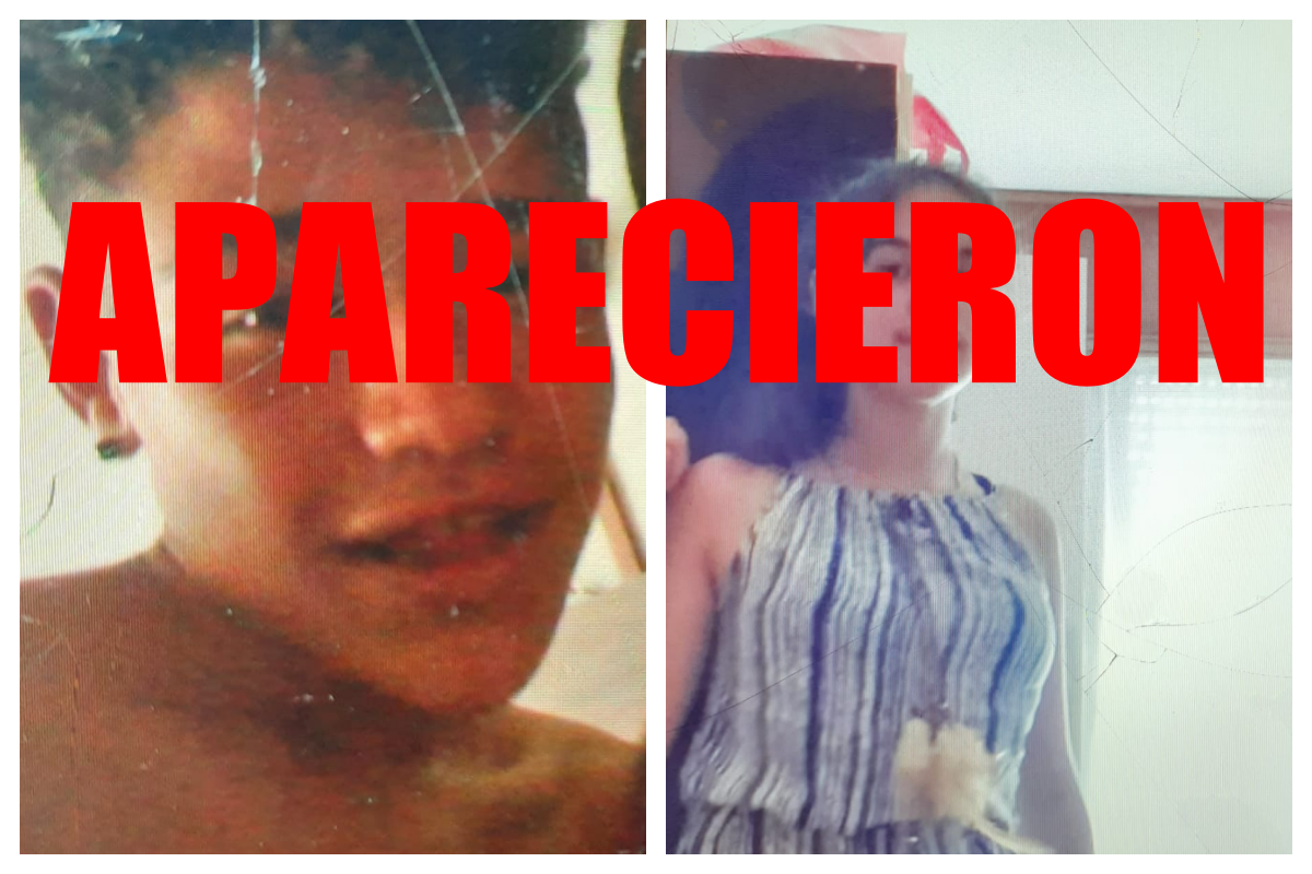 Aparecieron los dos menores que venían siendo buscados en San Carlos