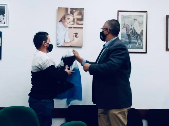 VIDEO: Bancada nacionalista homenajeó a Jorge Larrañaga en la Junta de Maldonado