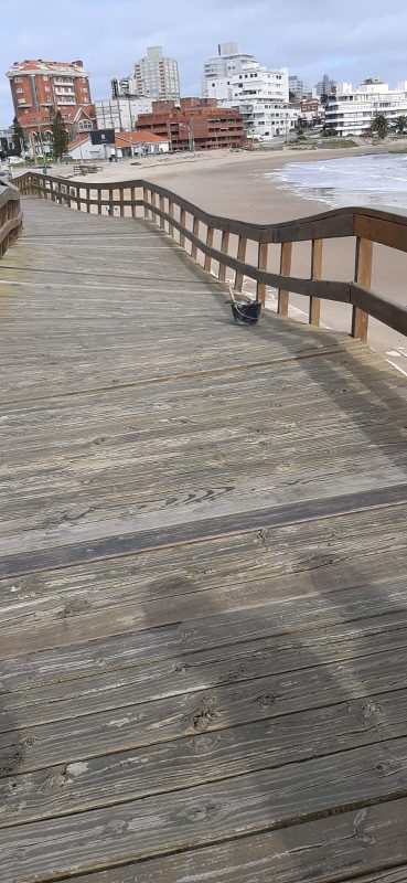 Pasarela de la Playa Mansa se cierra por razones de seguridad