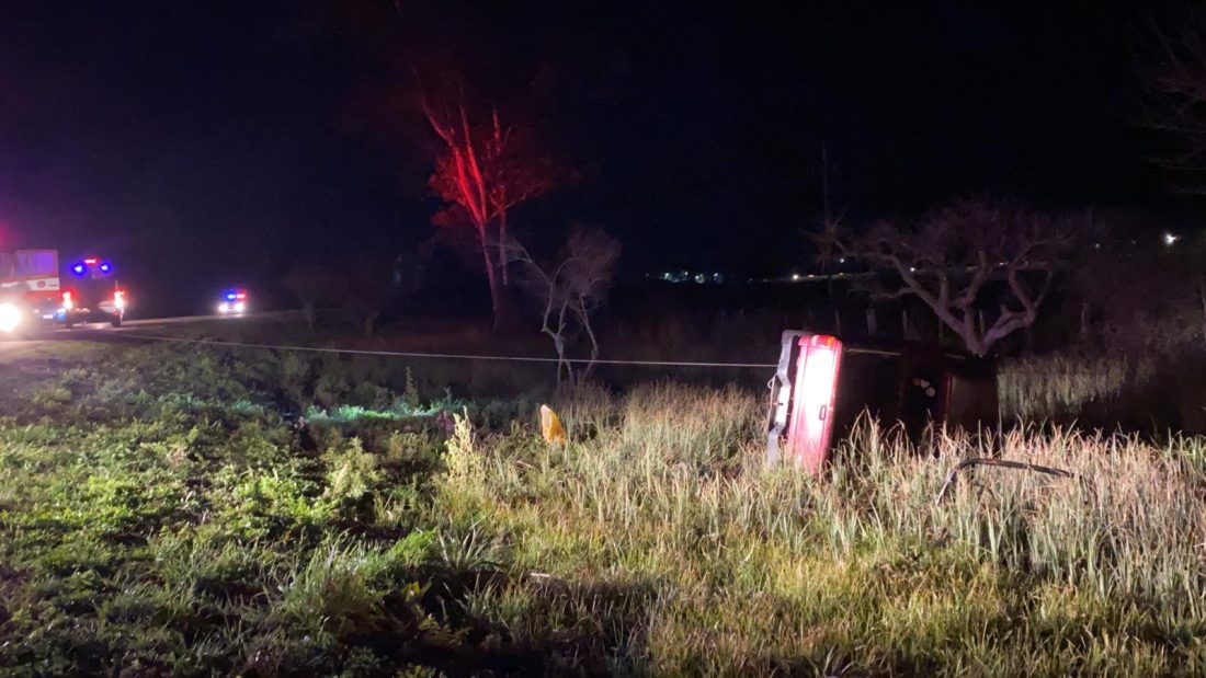 Una mujer murió esta noche en un siniestro de tránsito en San Carlos