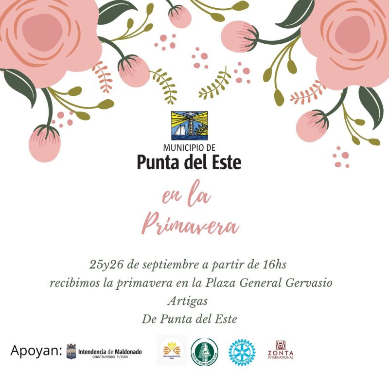 Punta del Este recibe la primavera con una actividad en la Plaza Artigas
