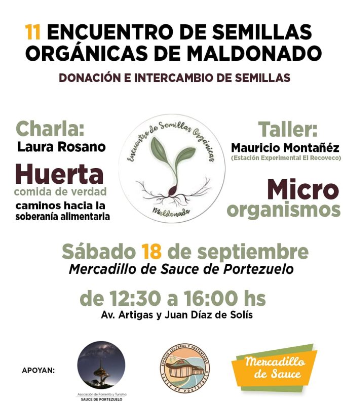 Realizan nuevo encuentro de semillas orgánicas en Maldonado