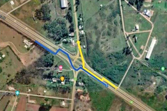 Piden precaución por obras en Interbalnearia y Ruta 37