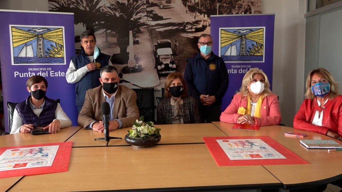 Carballal anunció calendario de actividades donde destaca mural que evoca viaje de Magallanes y Elcano, con niños de escuelas, jornadas de cuidado al medio ambiente y movidas solidarias