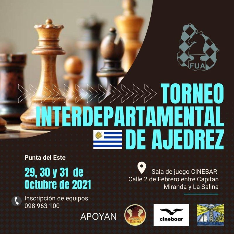Municipio de Punta del Este invita al torneo interdepartamental de Ajedrez
