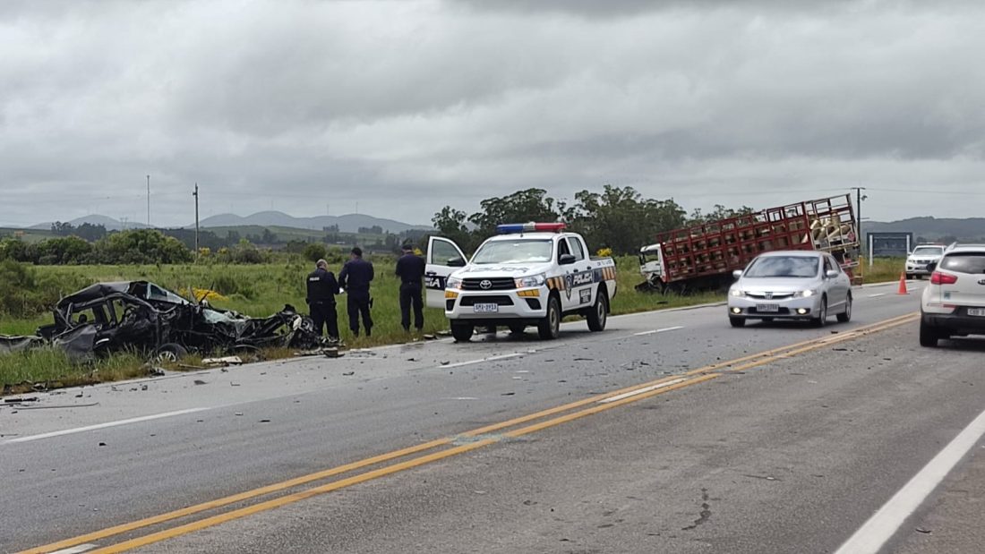 Un hombre está grave luego de sufrir un siniestro de tránsito en Ruta 9