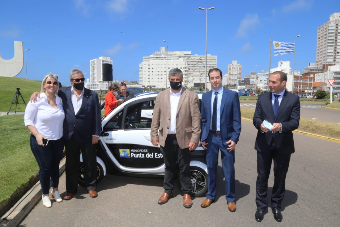 Así son los autos eléctricos que utilizará el cuerpo inspectivo de Punta del Este