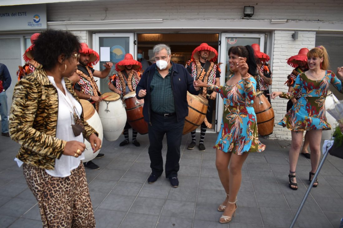 Municipio y Liga de Fomento realizaron actividad conjunta por el Día Nacional del Candombe