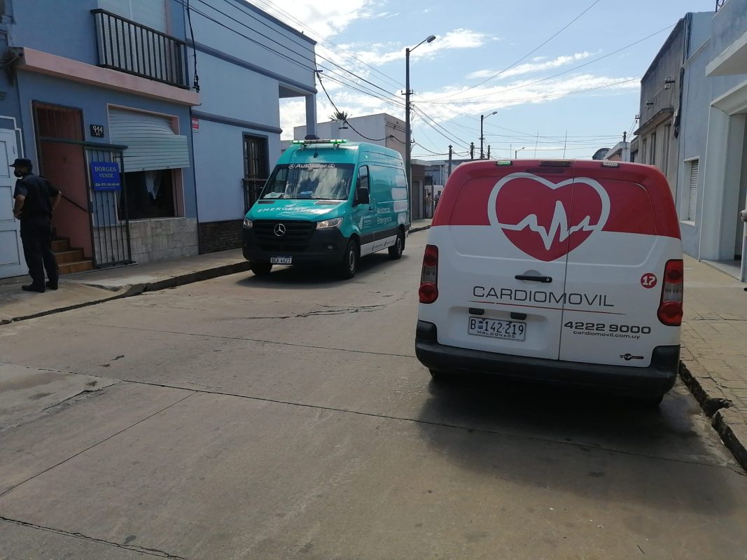 Dos personas lesionadas al explotar una garrafa en San Carlos