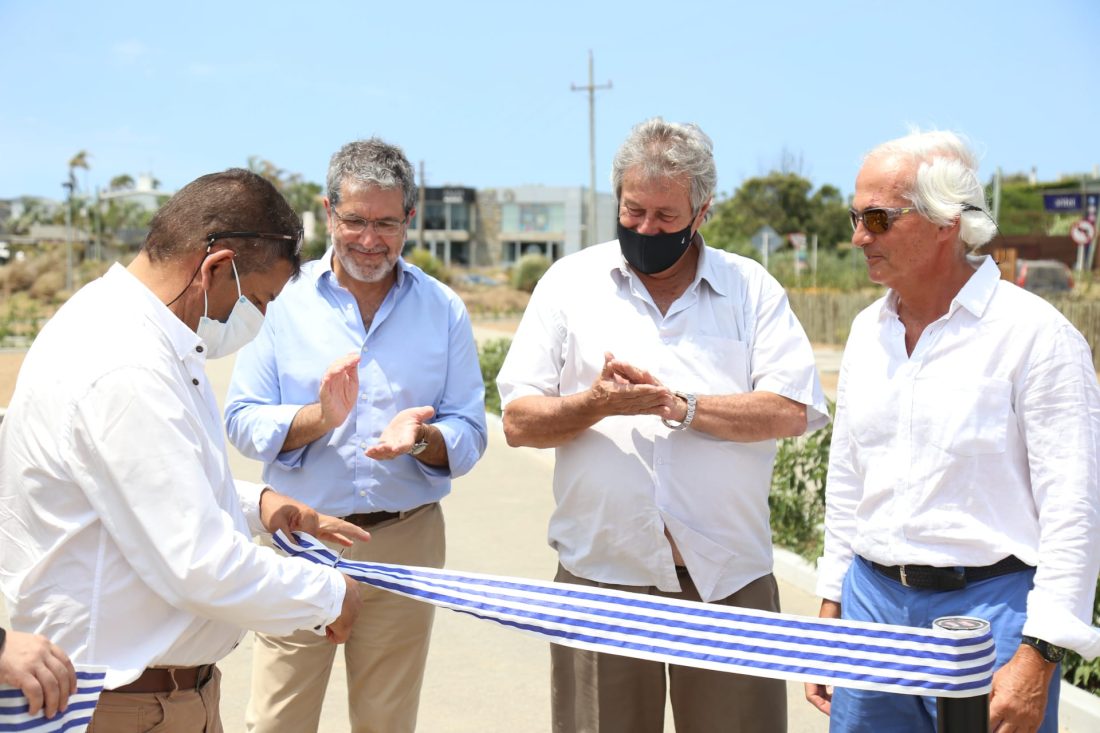 Inauguraron estacionamiento en José Ignacio