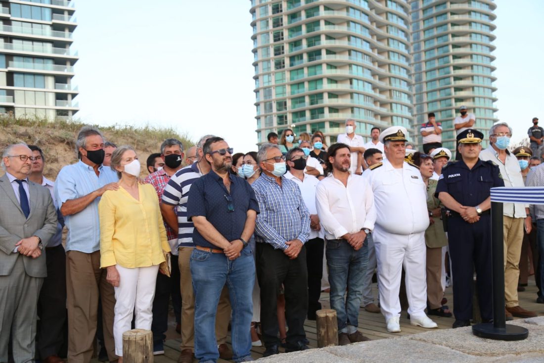 Inauguraron la recuperación de la llamada Batería del Medio