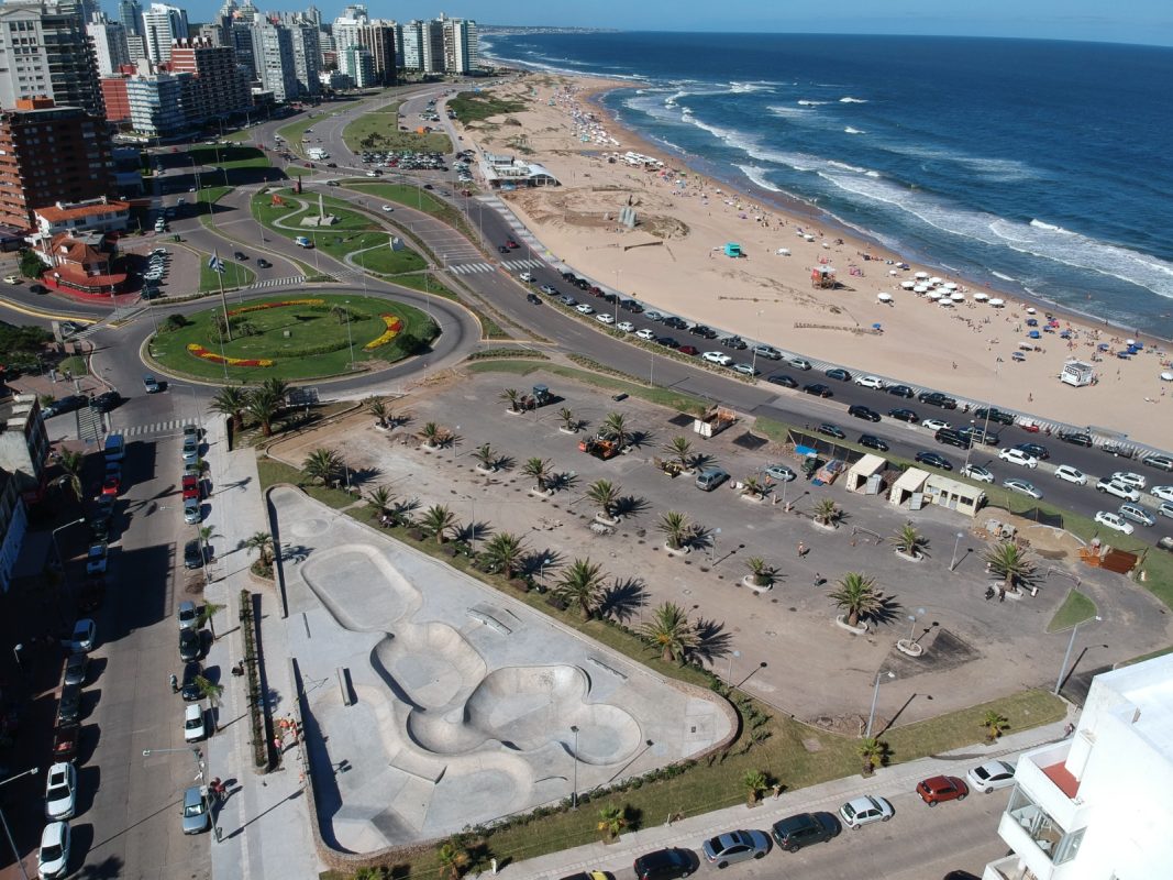 Inauguraron la pista de skate en Punta del Este