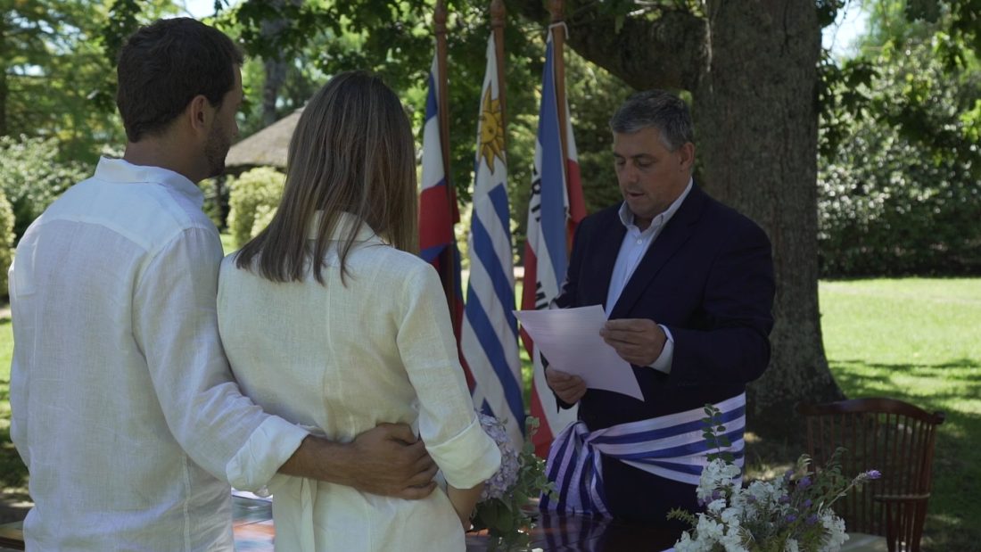 Carballal encabezó primer casamiento en la Azotea de Haedo￼