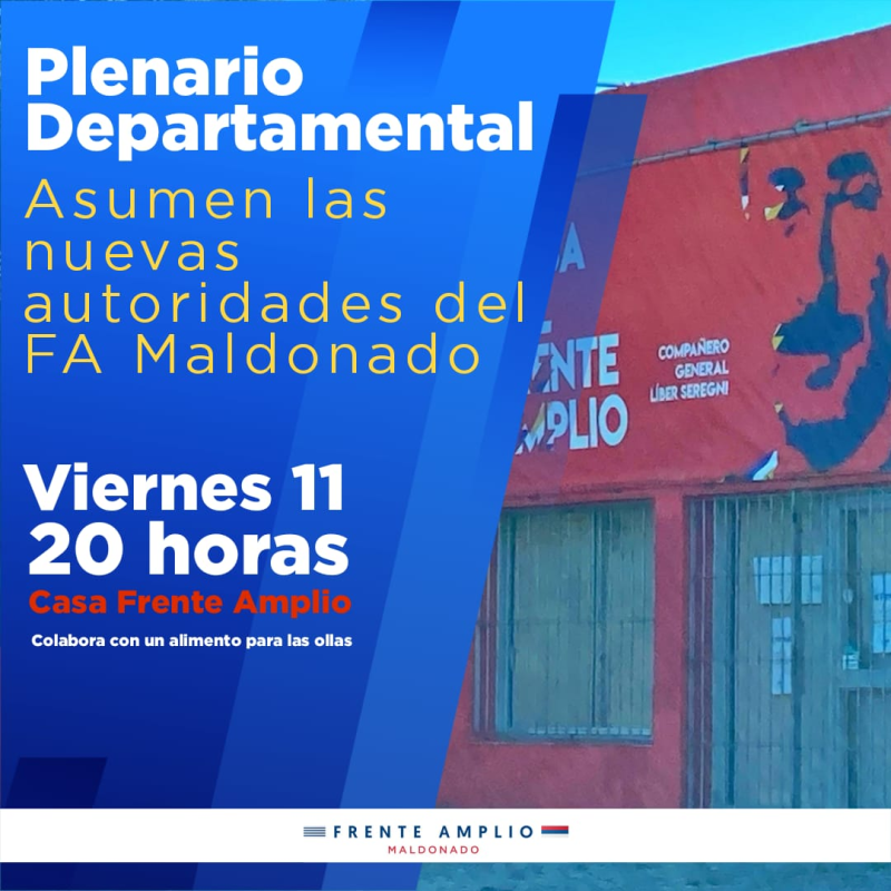 Mañana asume Silvana Amoroso como presidenta del FA