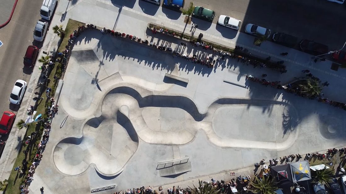 Primer torneo de skate en la nueva pista de Punta del Este destacó este domingo
