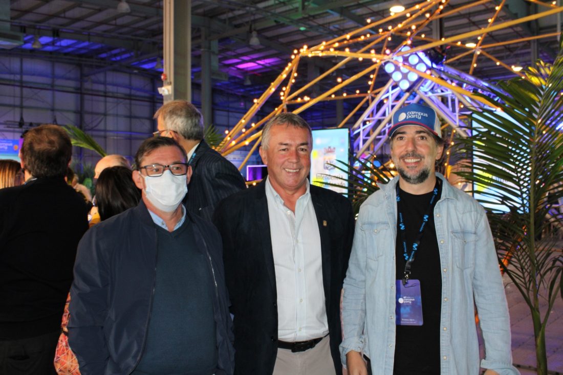 Alcalde Pereyra destacó colaboración del Municipio para acercar niños de escuelas de San Carlos al Campus Party￼