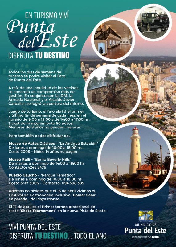 Esto se puede hacer en Punta del Este en turismo