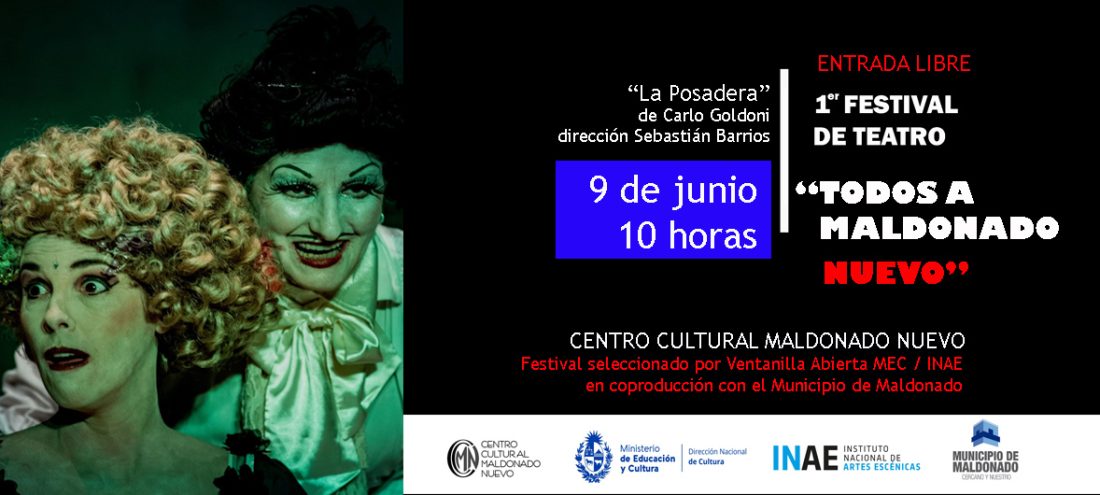 Última función en el festival de Teatro local en Maldonado Nuevo