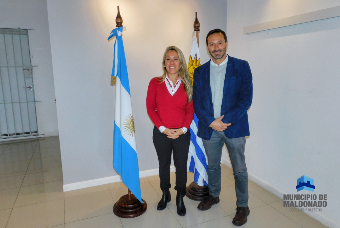 Municipio de Maldonado profundiza vínculos con consulado argentino