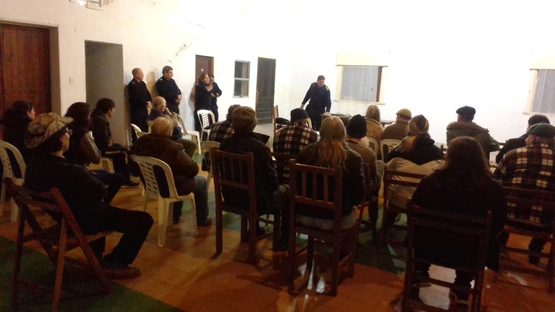 Policía y vecinos de Garzón se reunieron para hablar sobre situación de seguridad en la zona