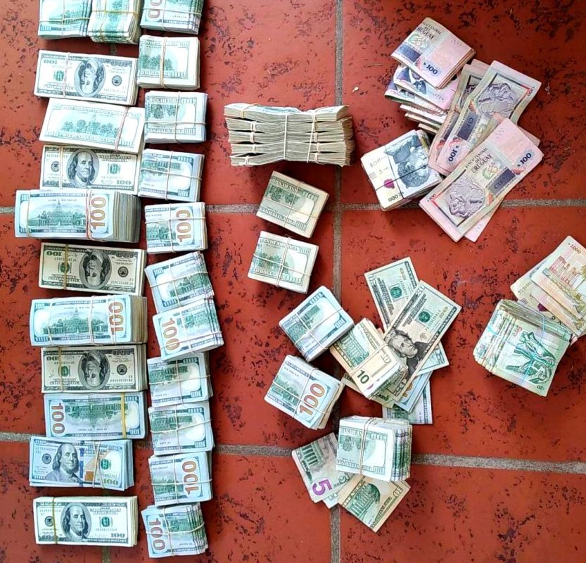 En Piriápolis incautaron 416 mil dólares en un procedimiento realizado por la policía de Canelones