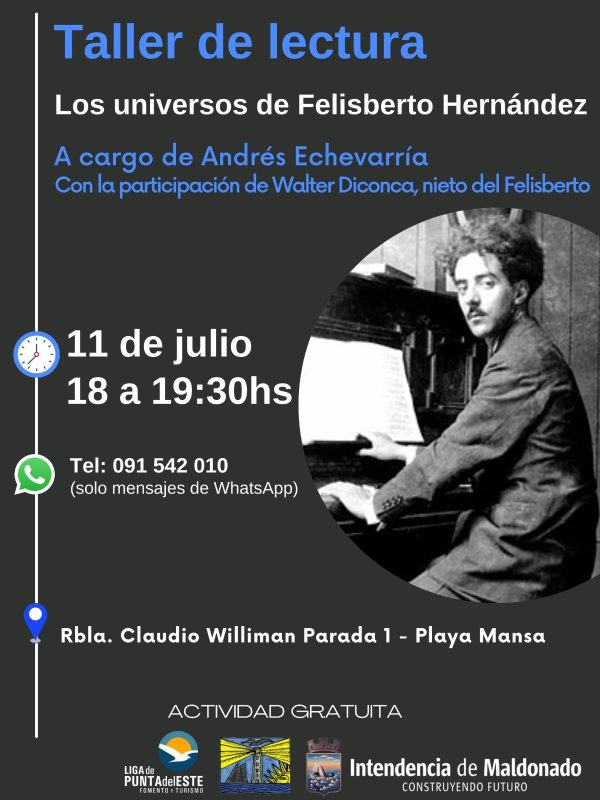 Taller de lectura con el nieto de Felisberto Hernández