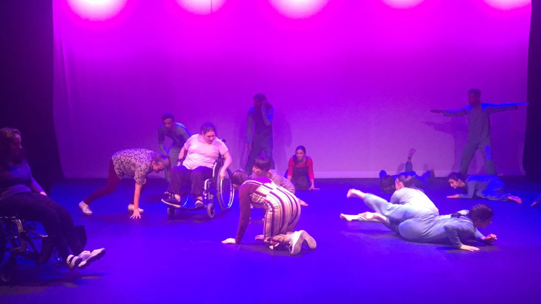 Encuentro de Danza Inclusiva en el Centro Cultural de Maldonado Nuevo￼