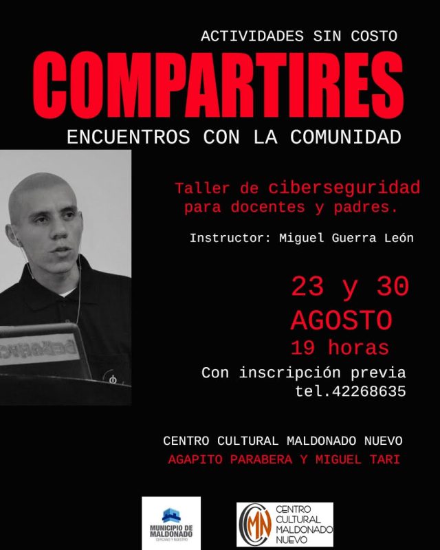 Continúa el Ciclo Compartires en Centro Cultural Maldonado Nuevo￼