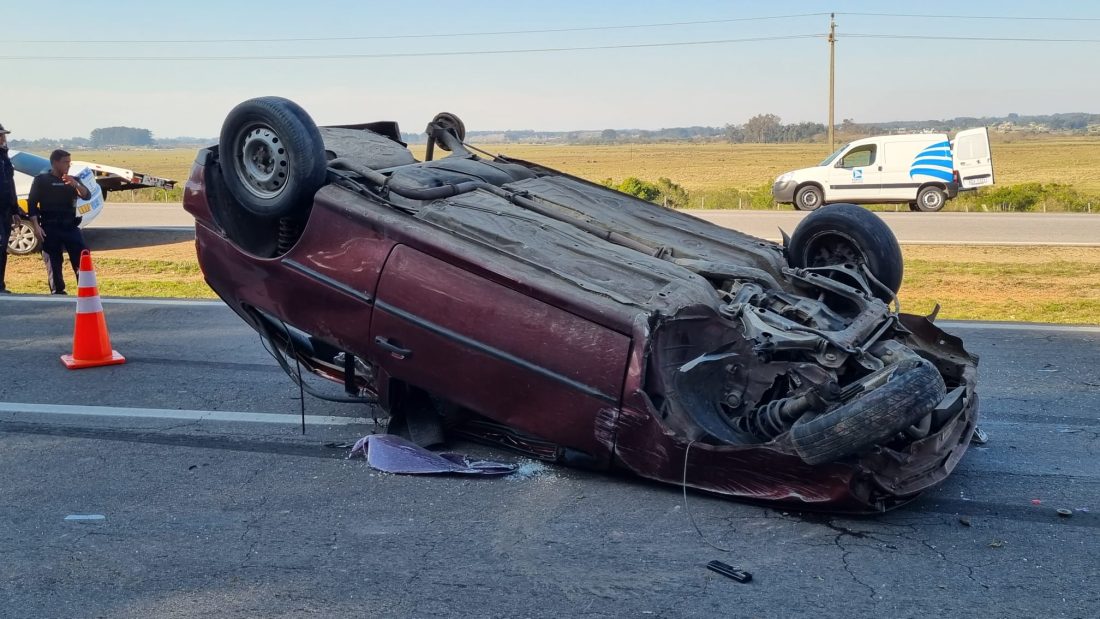 Accidente fatal en Ruta 39. Una niña falleció y un niño resultó con serias lesiones