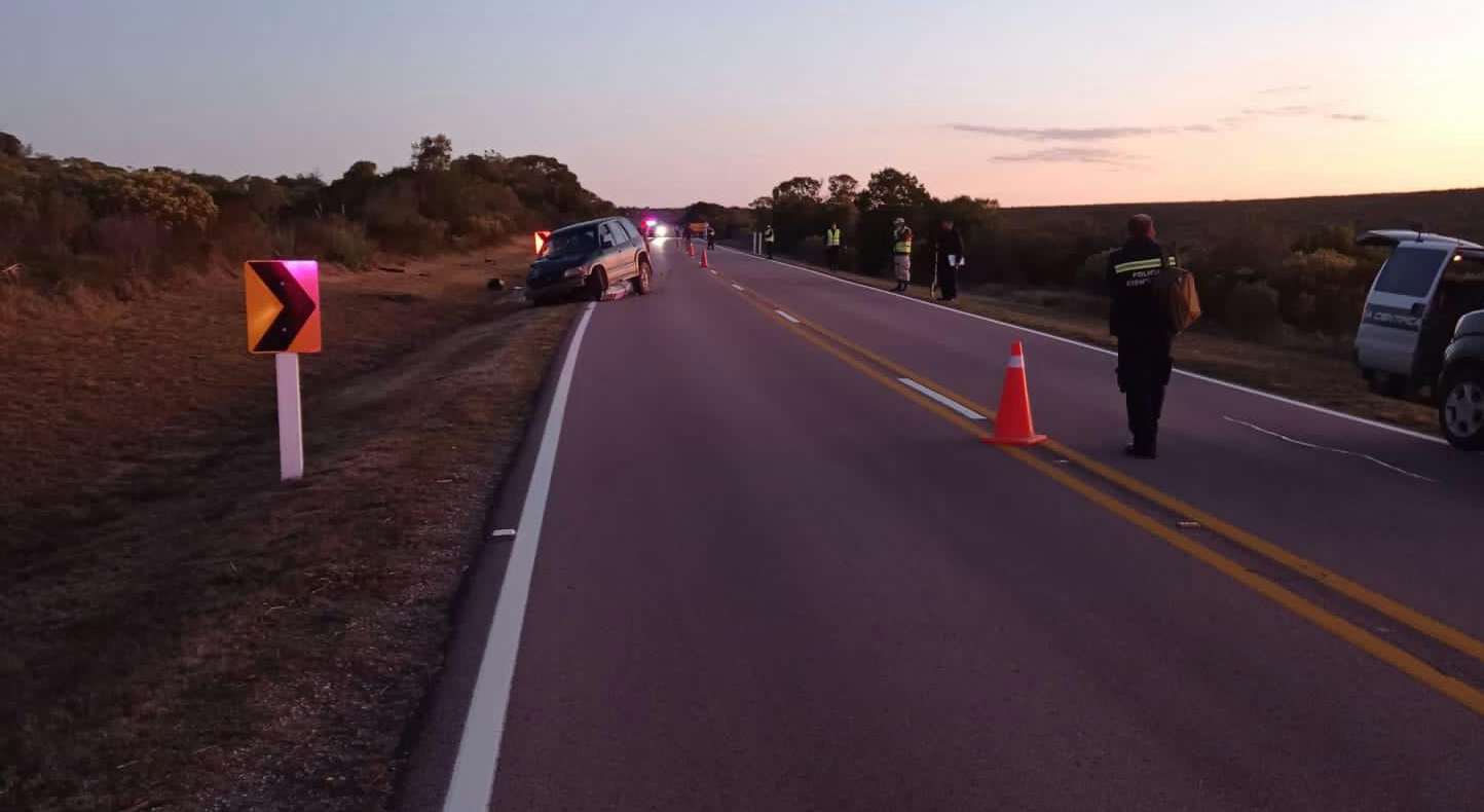 Un hombre murió en un accidente esta tarde en la Ruta 39