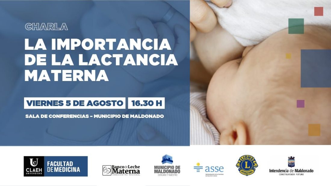 El Municipio de Maldonado convoca a la charla «Impulsemos la lactancia materna apoyando y educando»￼