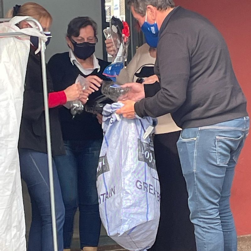 Más de 1000 m3 de plástico rescatados en el Municipio de Maldonado.￼