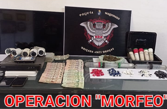 Desbarataron boca de drogas en Piriápolis. Hay varios condenados