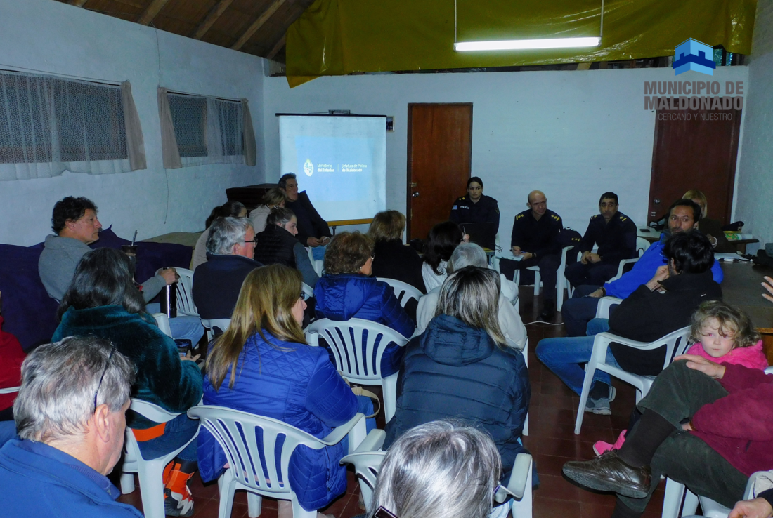 Continúan las rondas de seguridad y convivencia en Maldonado