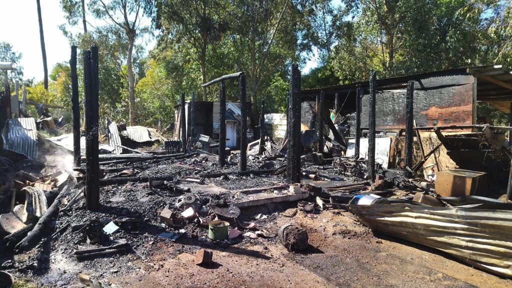 Un incendio que causó pérdidas totales en una casa del Balneario Buenos Aires podría ser intencional
