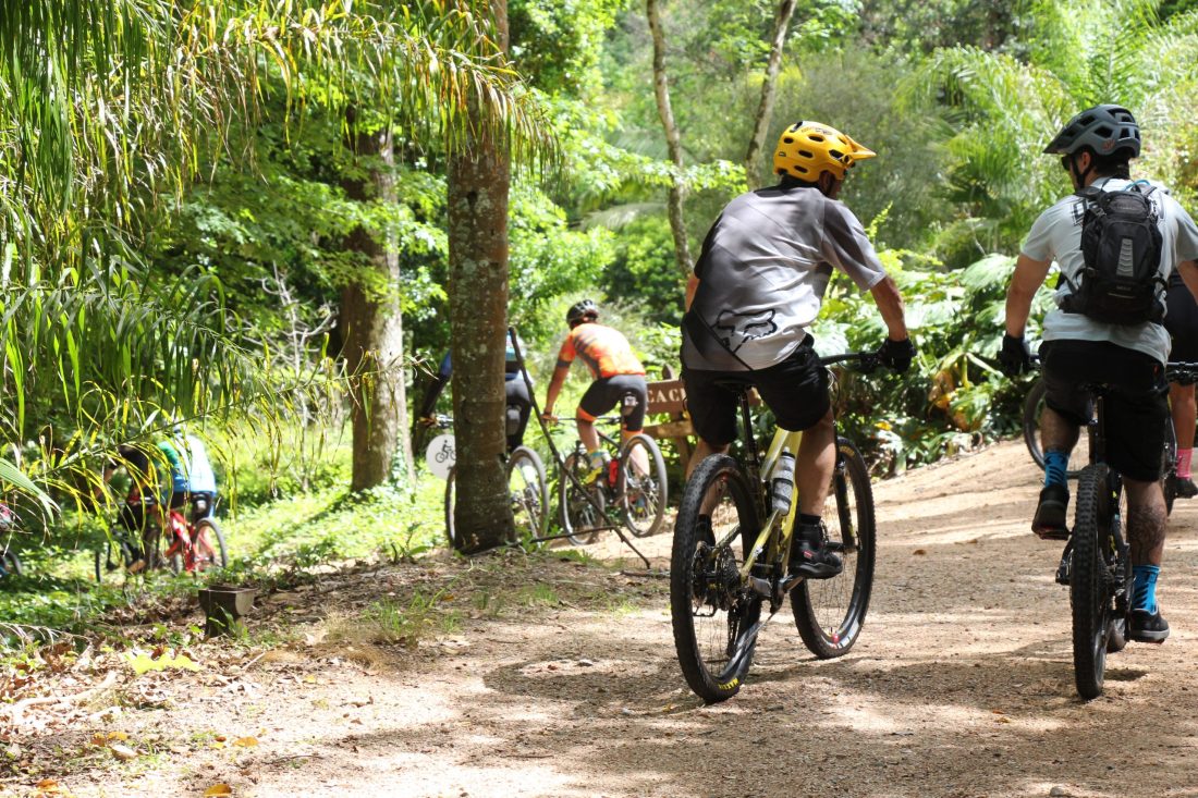 Habilitaron sendero para bicicletas en el Arboretum Lussich