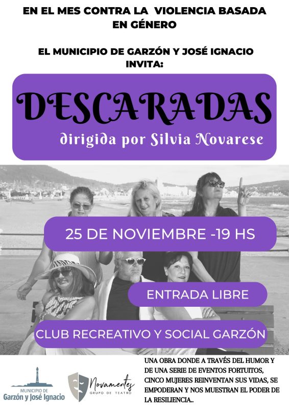«DESCARADAS» en Club Recreativo y Social Garzón