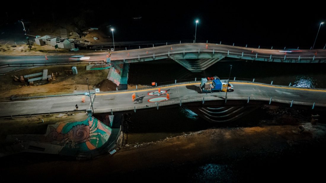 Anunciaron la reapertura del puente de La Barra