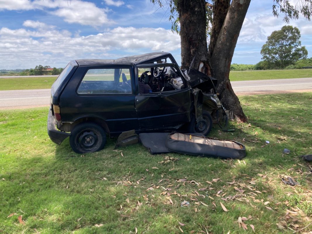 Falleció el hombre que sufrió un accidente en un auto en Ruta 39