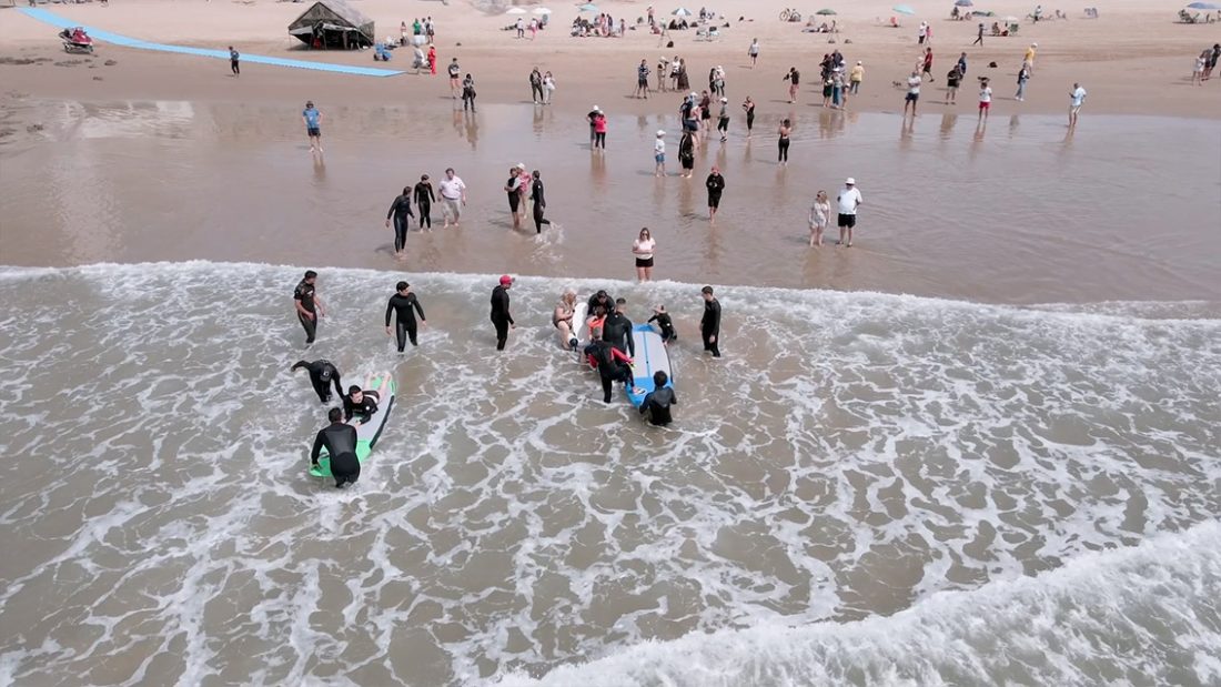 Carballal destacó importancia del surf inclusivo