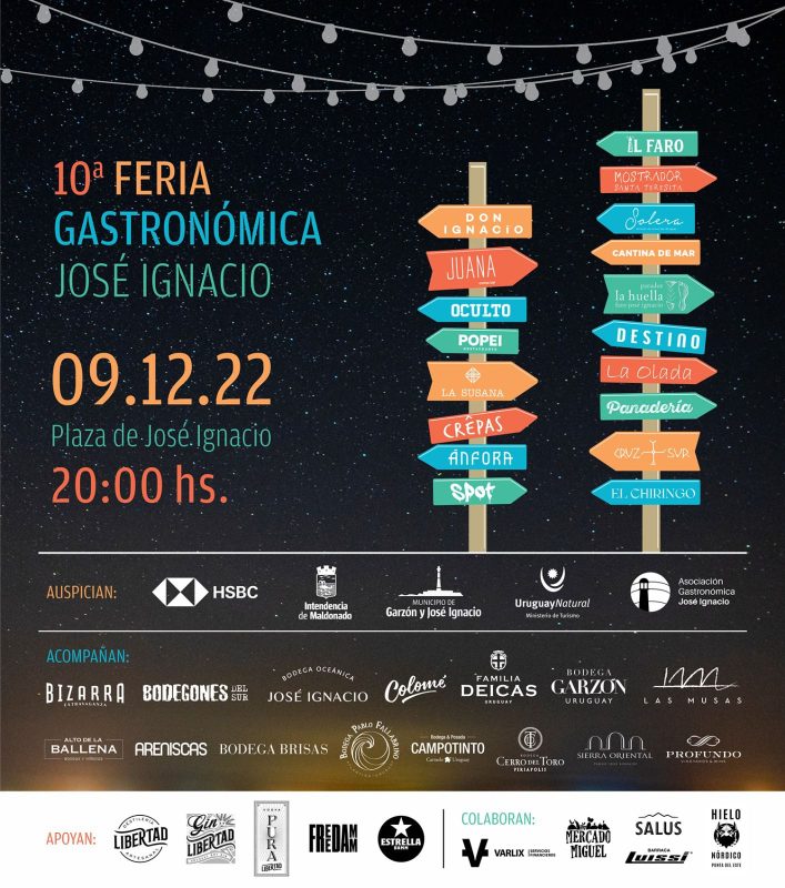Feria gastronómica en José Ignacio
